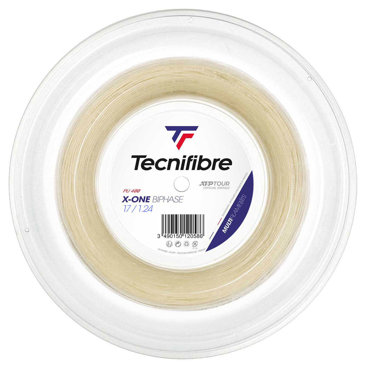 Tecnifibre - X-One Biphase 200m (1.24mm) - String reel | racket24.de